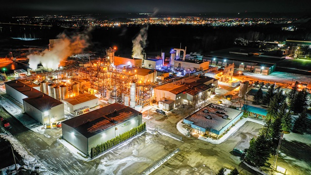 United Initiators factory site in Prince George, Canada.